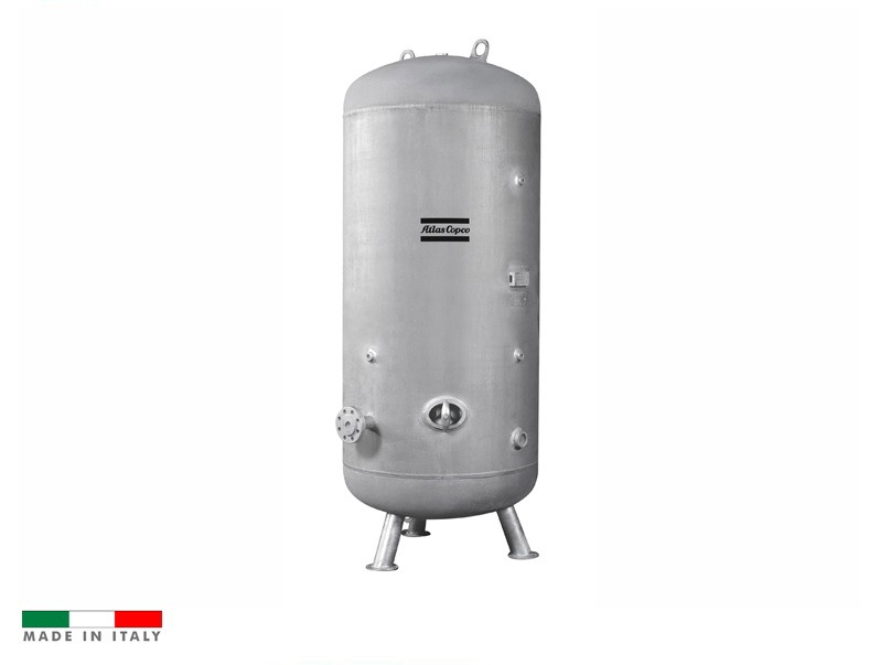 atlas-copco-air-tank.jpg Atlas Copco 500ltr Vertical Air Receiver Tank - Image 1