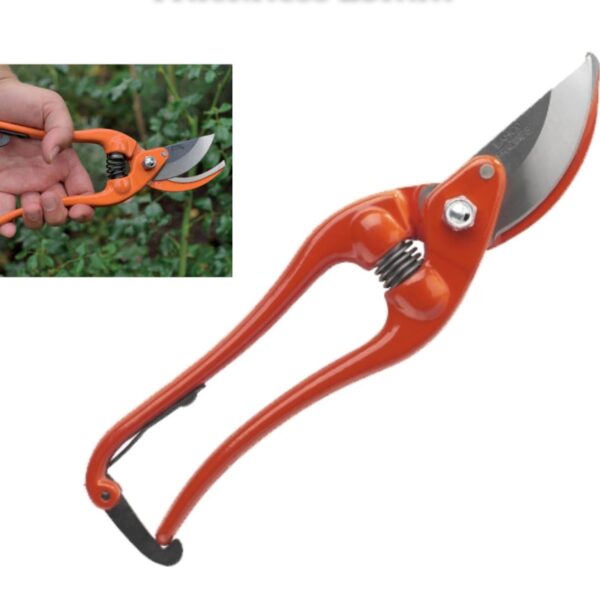 Bahco Bypass Secateurs with Steel handle