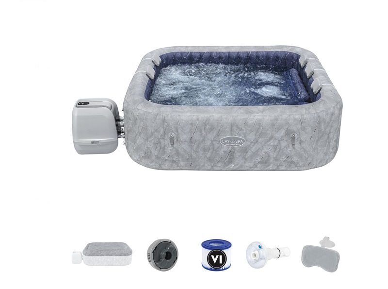 bestway1.jpg Bestway Lay-Z 7 Persons Airjet Spa - Image 1