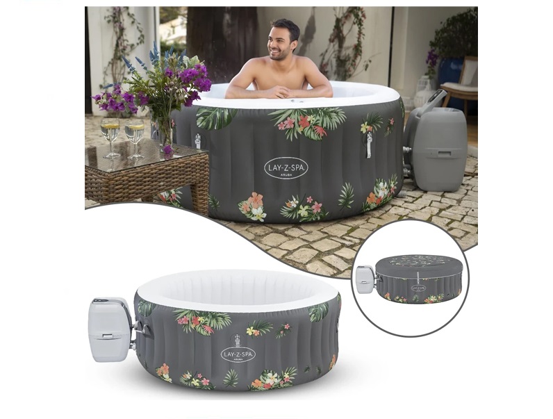 bestway3.jpg Bestway Lay-Z 3 Persons Aruba Airjet Spa - Image 1