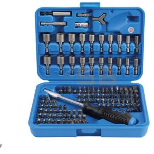 BGS 122pc Universal Bit Set: Tackle Diverse Fastening Jobs with Ease