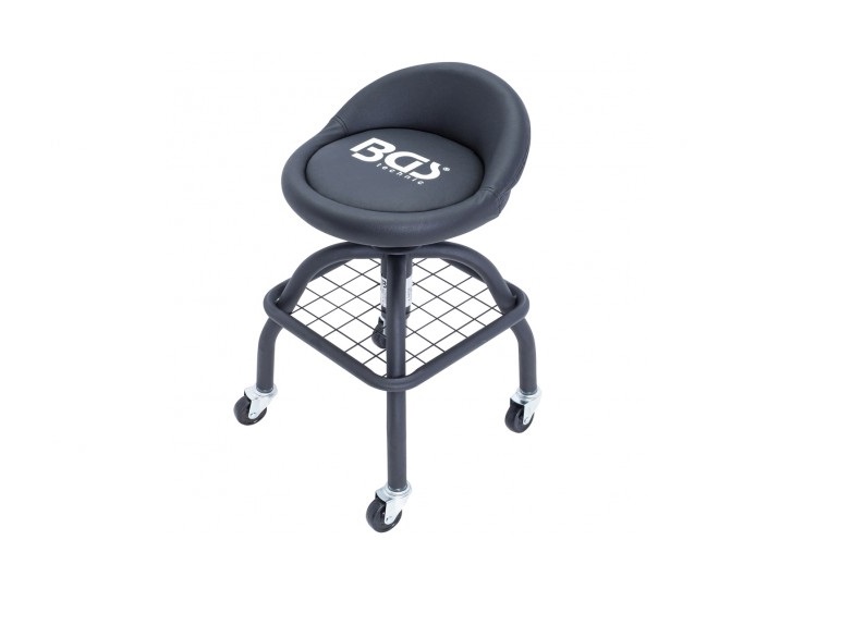 bgs-70145.jpg BGS Adjustable Height Workshop Stool - Image 1