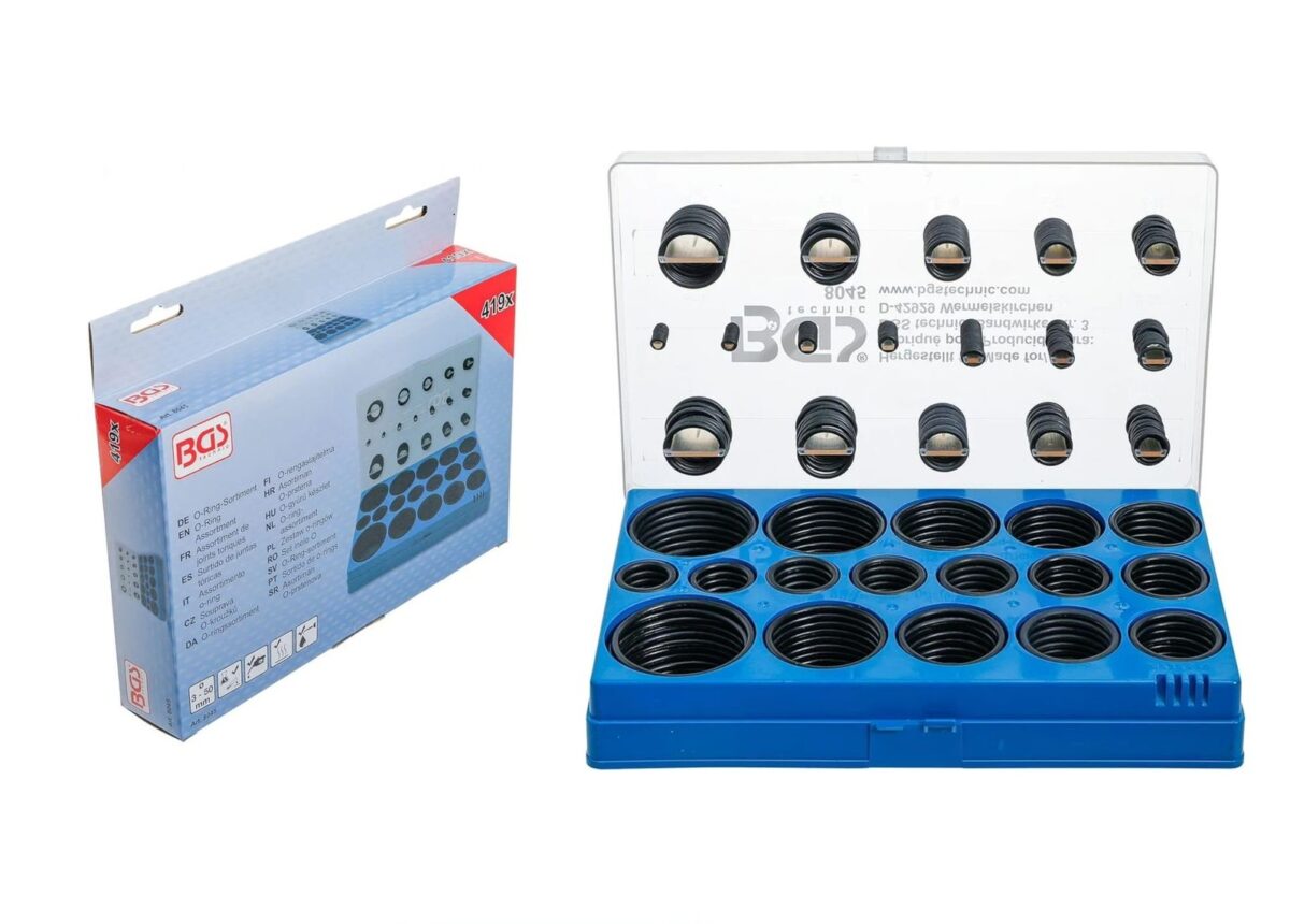bgs-oring.jpg BGS 419pcs O-Ring Assorment Kit - Image 1