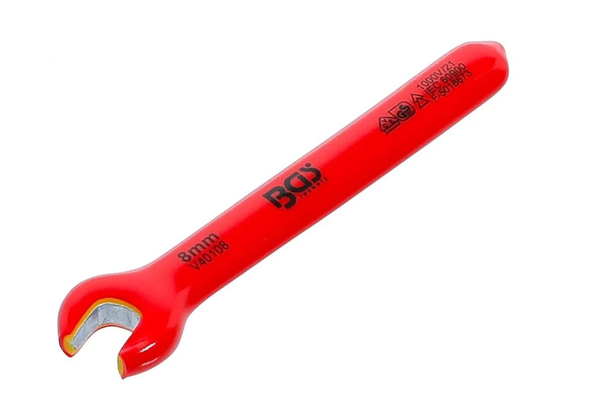 BGS 8mm VDE Single Open End Spanner - Image 1