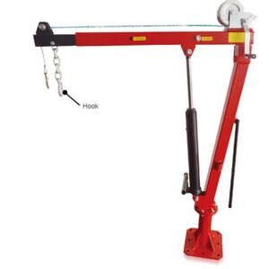 Big Red 360 Degree Manual Truck Crane