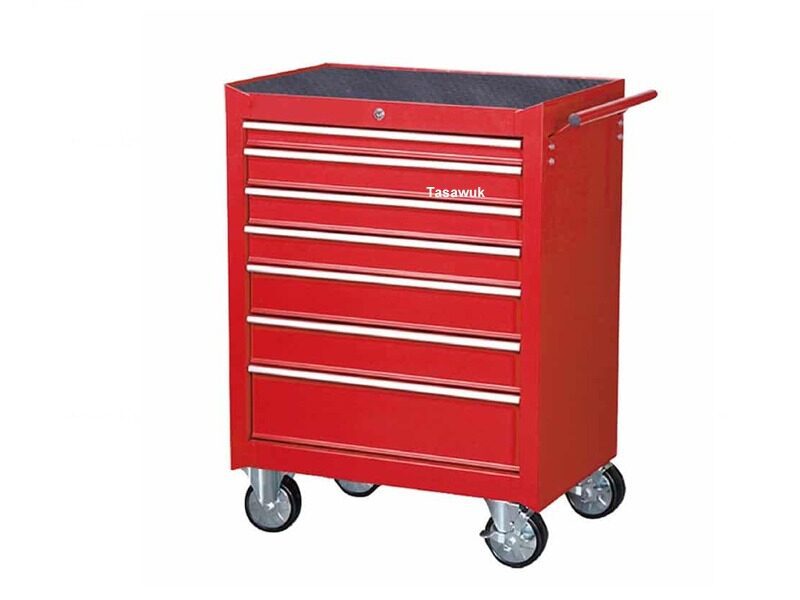 big3-e1681297360516.jpg Maximize Storage and Organization: Big Red 7 Drawer Tool Trolley - Image 1