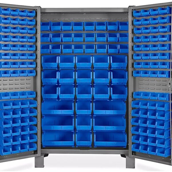 Heavy Duty Steel Cabinet with 168pcs Bins - Color can be customised