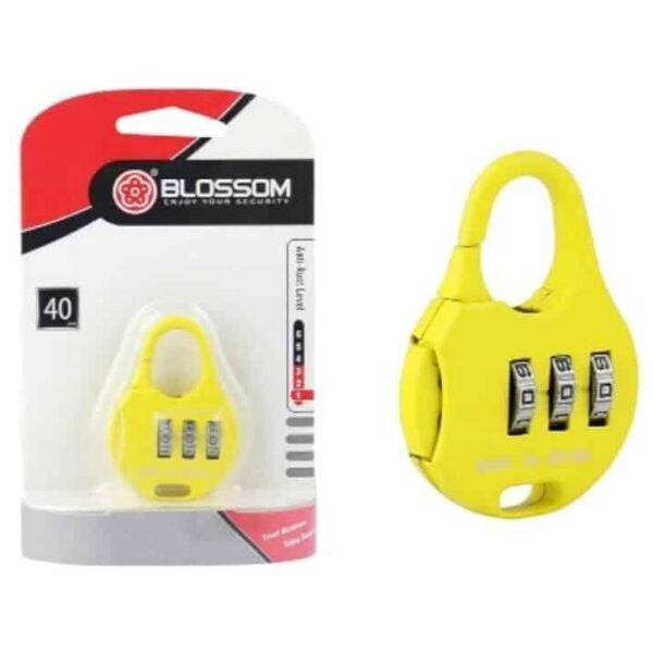 Heavy Duty Number Key Lock 40mm - Blossom