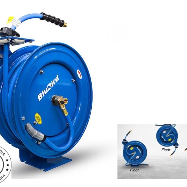 Blubird 20m Premium Air Hose Reel