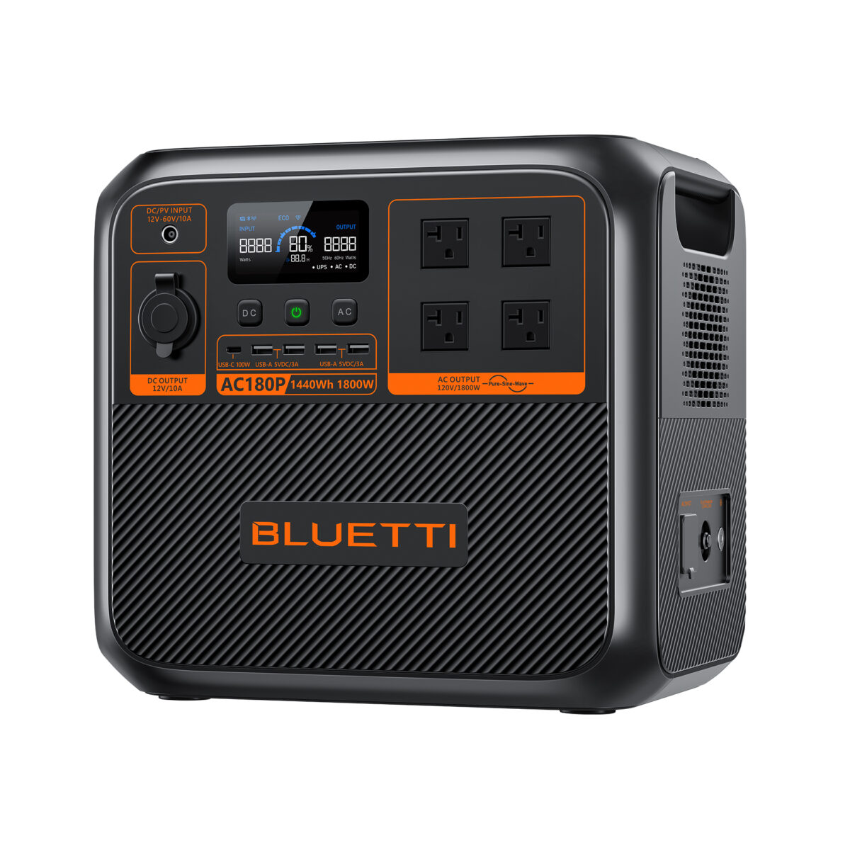 bluetti1.jpeg Bluetti AC180P 1800W Portable Power Station - Image 1