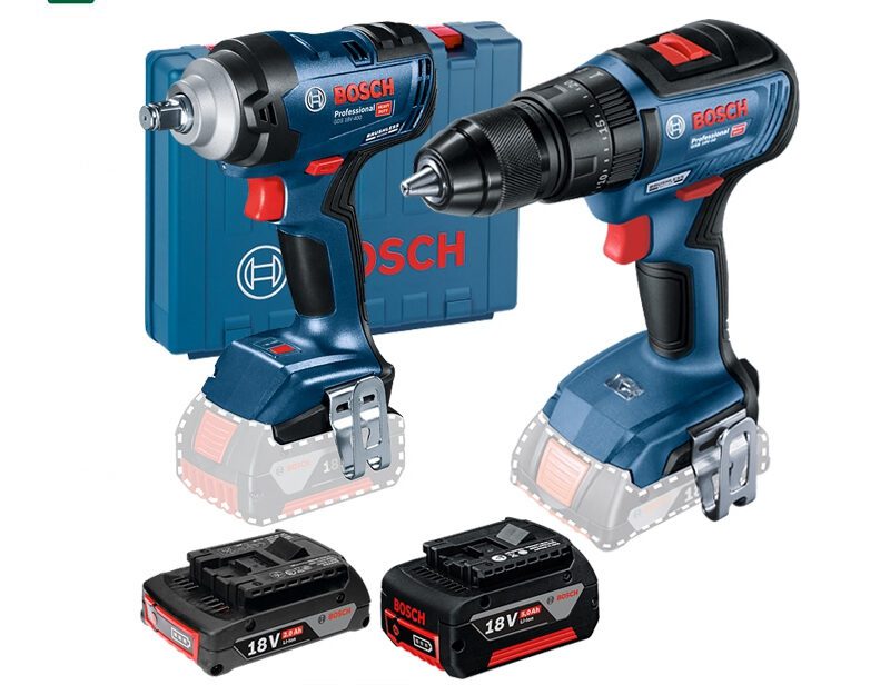 bosch-2-tool-kit-e1680355060851.jpg Bosch 18V Brushless Combo Kit: Drill & Driver for Versatility - Image 1