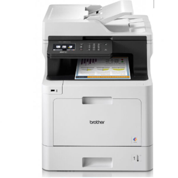 Brother MFC-L8690CDW 4-in-1 Professional Color Laser Multi-Function Center with Automatic 2-sided Printing and Wireless Networking