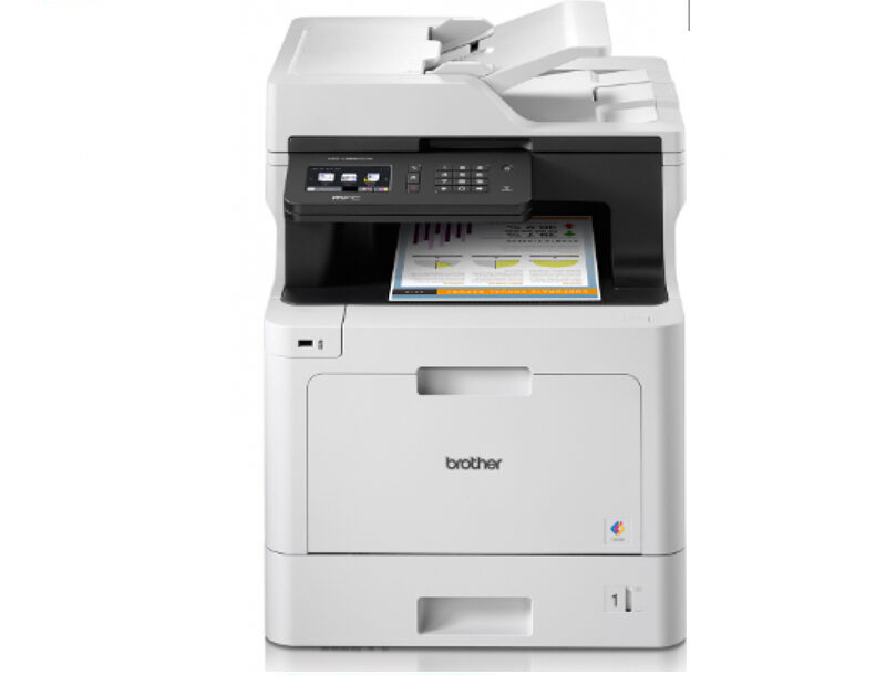 bro13-e1727785454132.jpg Brother MFC-L8690CDW 4-in-1 Professional Color Laser Multi-Function Center with Automatic 2-sided Printing and Wireless Networking - Image 1