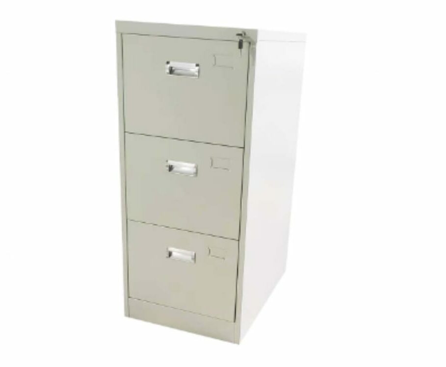 cab10-e1703689144707.jpg Steel Cabinet with 3 Drawers - Image 1