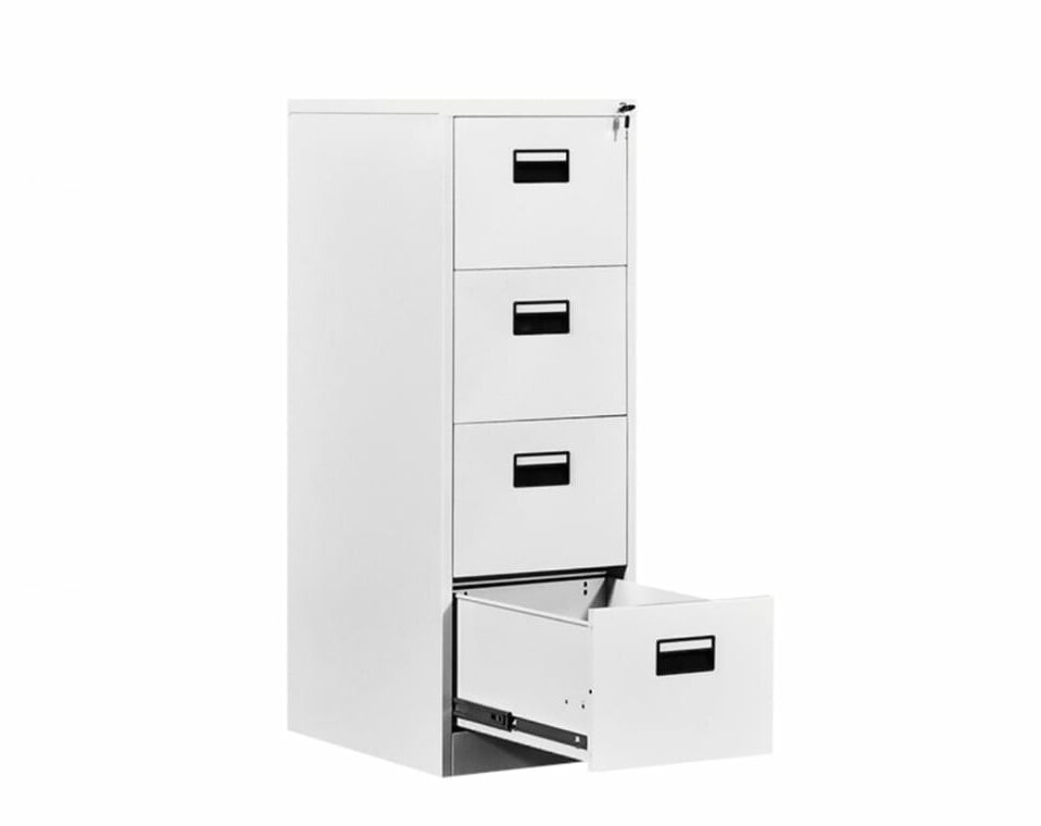 cab9-e1703689094325.jpg Steel Cabinet with 4 Drawers - Image 1