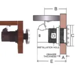 Cabinet Door Push Latch - Image 2
