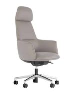 Amy Highback Genuine Leather Executive & Conference Chair - Image 2