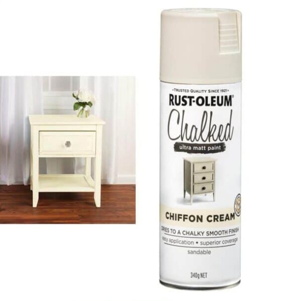 Rust-oleum Ultra Matte Chalk Spray Paint: Easy Furniture Makeovers