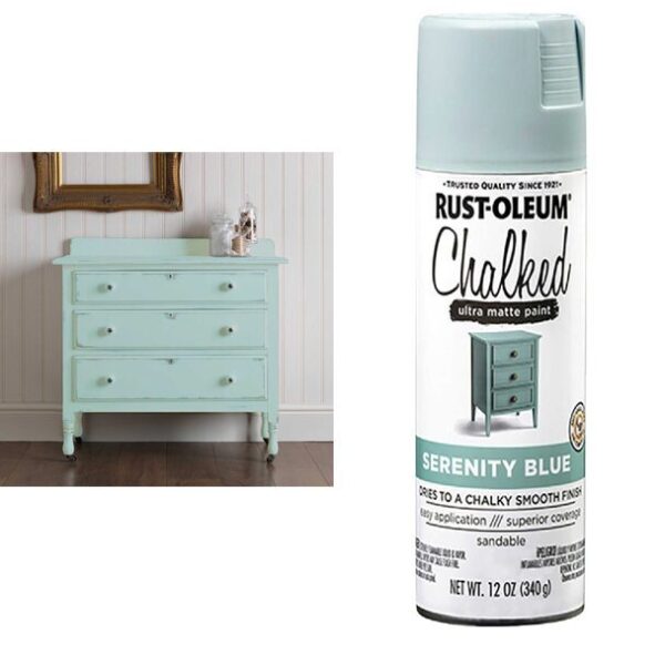 Rust-oleum Ultra Matte Chalk Spray Paint: Easy Furniture Makeovers