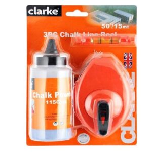 Red Chalk Line Reel