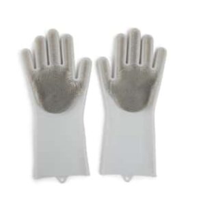 Core Silicone Cleaning Gloves White