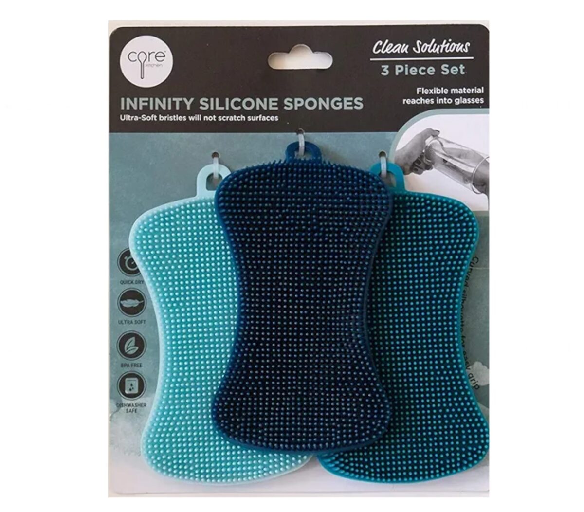 Core Infinity Silicone Sponges - Image 1