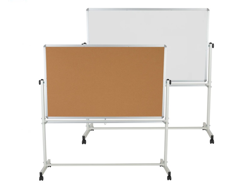 cork2.jpg Cork/White Board with Moving Stand 90 x 120 cm - Image 1