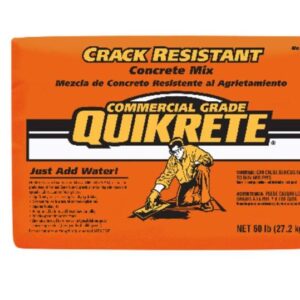 Quikrete Crack Resistant Concrete Mix 60 Lb