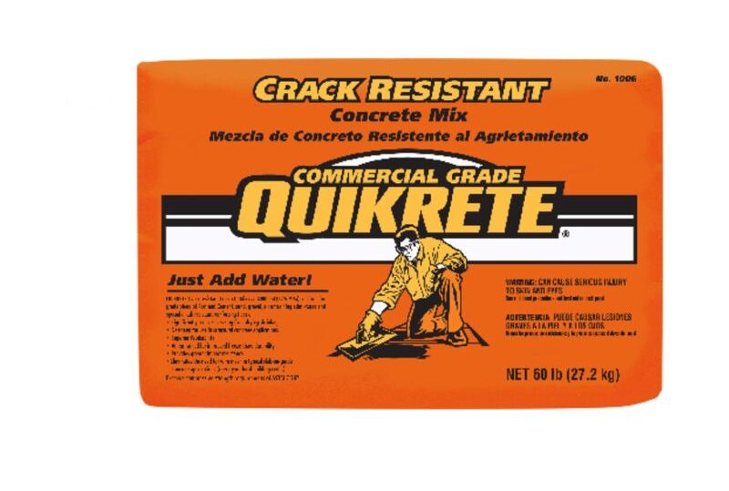 crack-resistant-e1778430911197.jpg Quikrete Crack Resistant Concrete Mix 60 Lb - Image 1