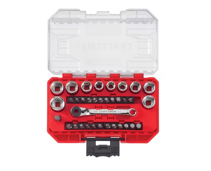 craftsman-35pcs-sae.jpg Craftsman 1/4" Dr. Bit Driver Set - Image 1