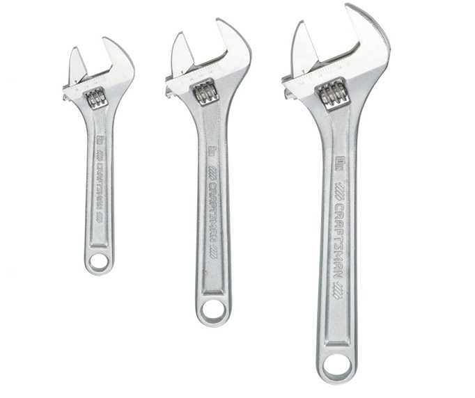 craftsman-cmmt12001.jpg Craftsman All Steel Adjustable Wrench Set - Image 1