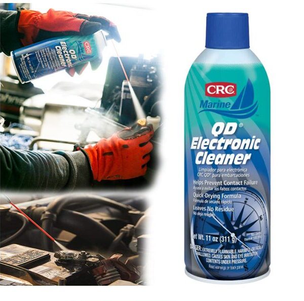 CRC Marine Electronic Cleaner: Cleans & Protects Marine Electronics (11 oz)