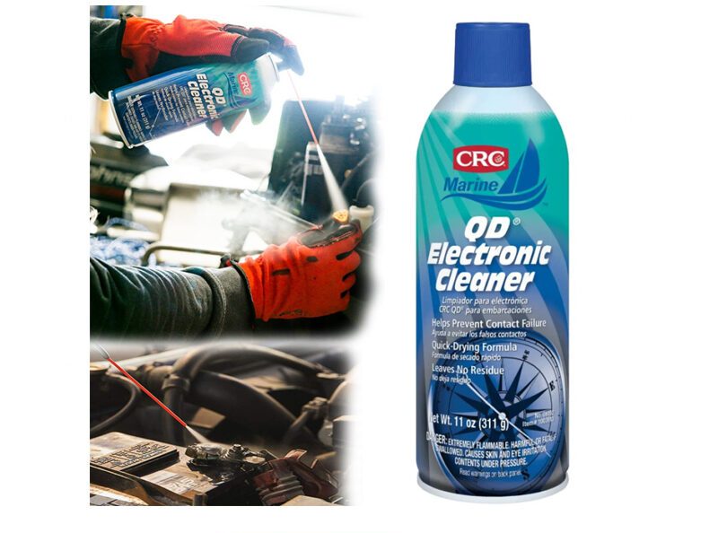 crc-elect-e1675181630145.jpg CRC Marine Electronic Cleaner: Cleans & Protects Marine Electronics (11 oz) - Image 1