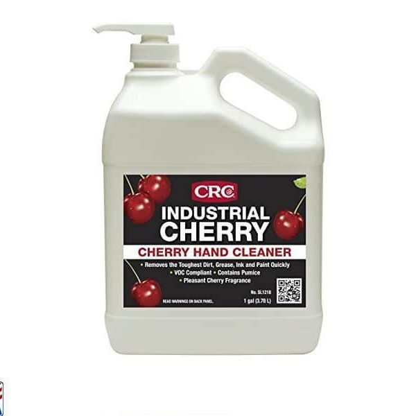 CRC Cherry Flavor Hand Cleaner: Removes Grease & Grime (3.78 Ltr, Made in USA)