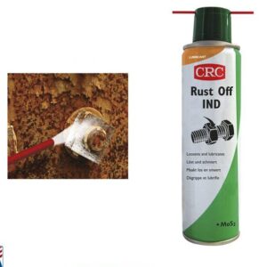 CRC Rust Off & Penetrating Oil: Frees Rusted Bolts (500ml, Made in USA)