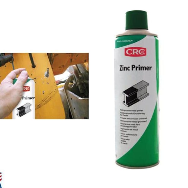 CRC Zinc Phosphate Coating: Improves Paint Adhesion & Protects Metal (500ml, Made in USA)