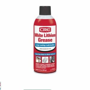 CRC White Lithium Grease: Reduces Friction & Protects Parts (283gm, Made in USA)