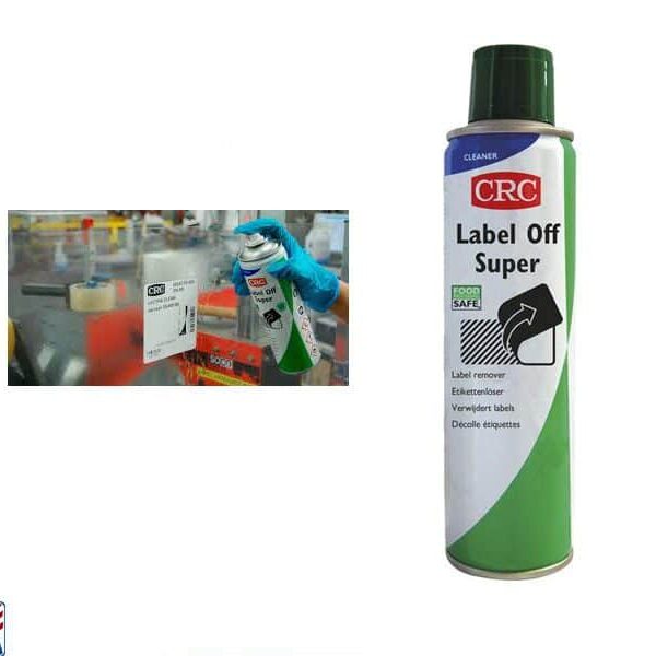CRC Label Remover Spray: Removes Labels, Stickers & Residue (500ml, Made in USA)
