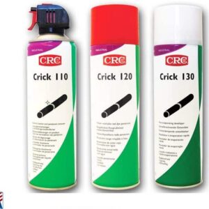 CRC Crack Testing Kit: Detects Cracks & Defects on Surfaces (3 x 500ml, Made in USA)