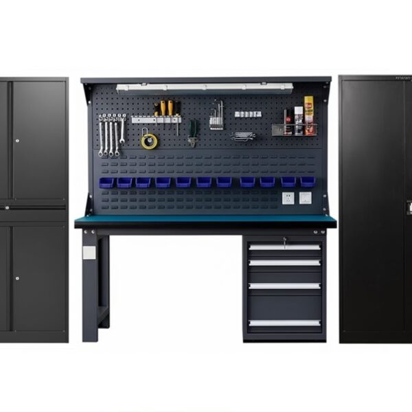 330cm Professional Workbench with Cabinets