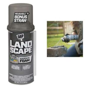 Strong Bond for Exteriors: Black Expanding Foam (340 gm) - Ideal for Stone & Masonry