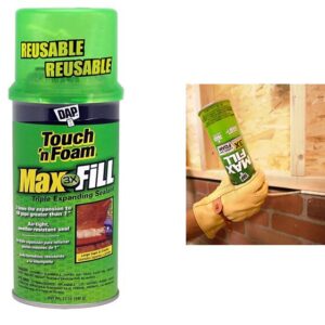 Versatile Sealing: Beige Expanding Foam (340 gm) - Fills Gaps & Insulates Up to 3X