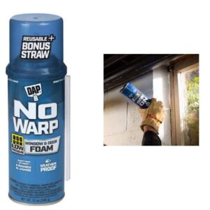 Strong & Insulating: White Expanding Foam (340 gm) - Ideal for Windows & Doors