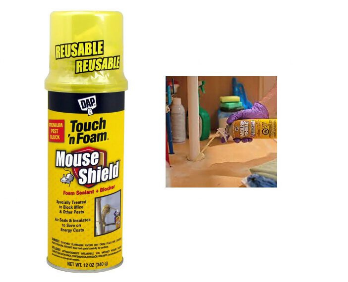 dap-a4-e1692631577554.jpg Stop Drafts & Pests: DAP Pest Block Adhesive Foam (340 gm) - Seals Gaps & Creates Barrier - Image 1