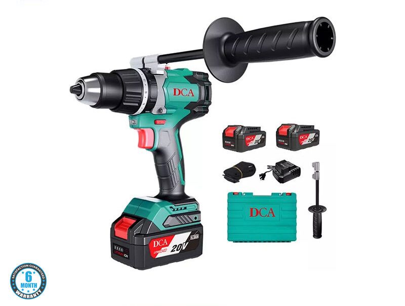 dca117-e1682347917929.jpg DCA 20V Brushless Hammer Drill: Power Through Concrete & Masonry - Image 1