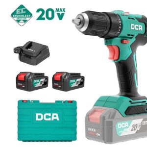 Powerful & Efficient Drilling & Driving with DCA Brushless Drill Driver