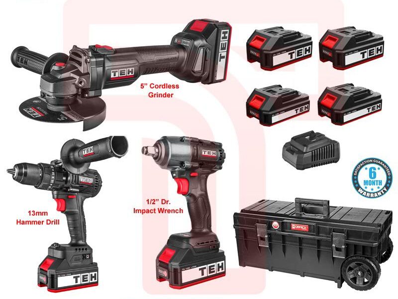 dcad7cfc-5c5c-421a-9866-020c2dee295f-e1666114702142.jpg TEH 20V Brushless Kit: Ultimate Power Tool Solution for Professionals - Image 1