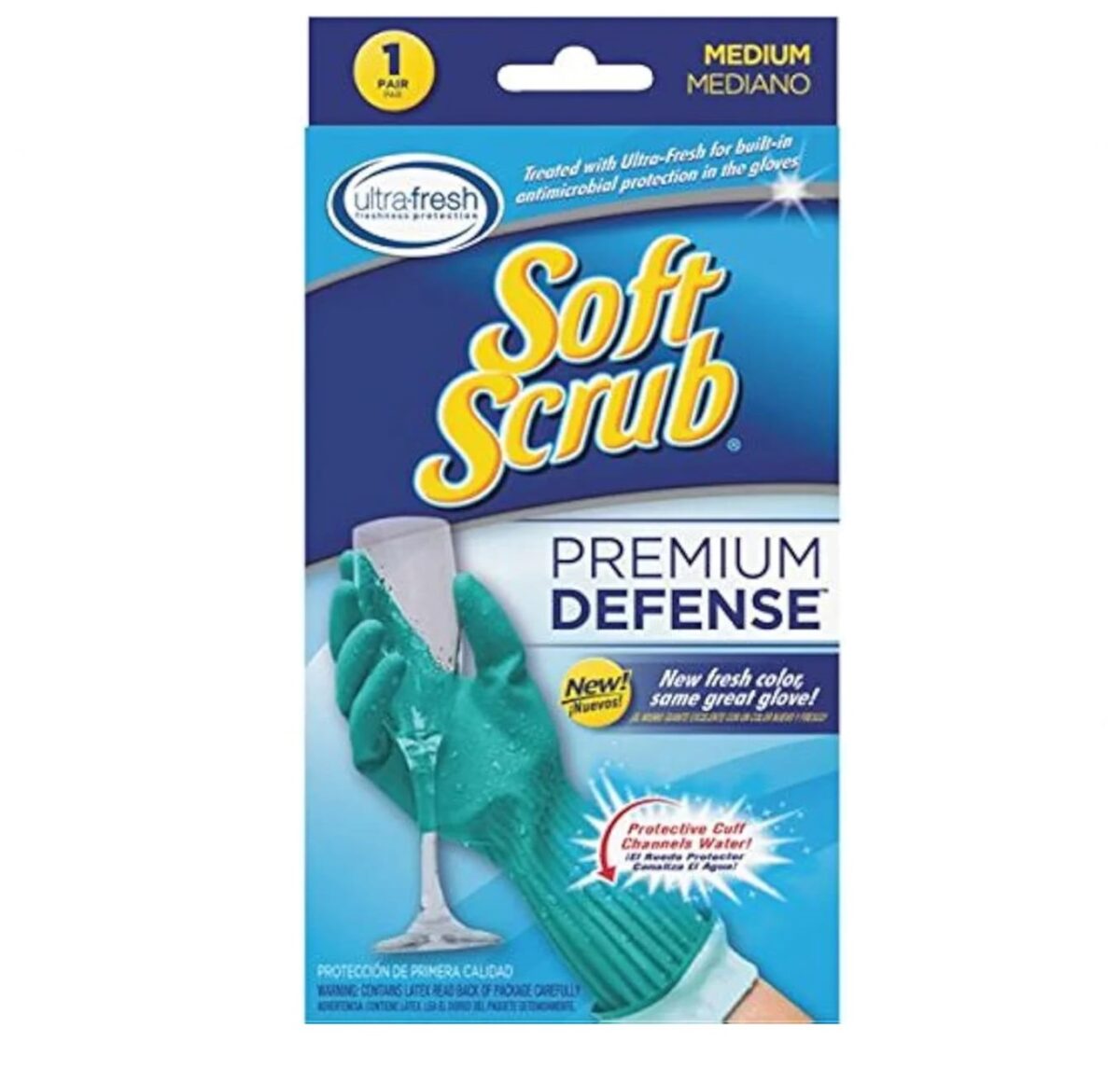 Soft Scrub Premium Defense Household Gloves - large - Image 1