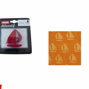 Sailboat Design Effect Stamp