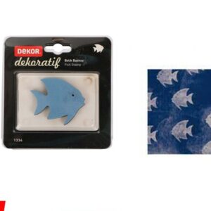 Fish Design Effect Stamp